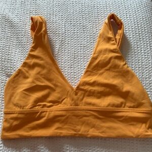 Lululemon Orange Sports Bra